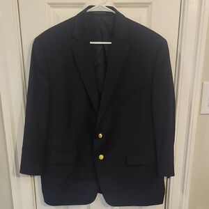 Ralph Lauren Black Blazer with Gold Buttons